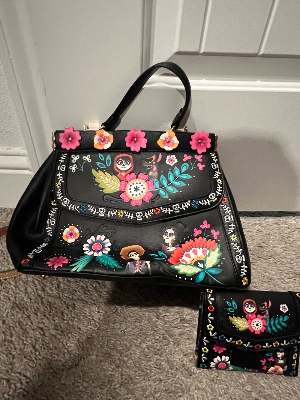 Disney Our Universe Pixar COCO Bag AND matching wallet